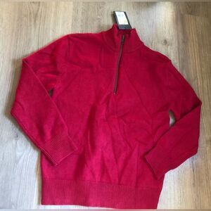 📳 Art Class | Quarter Zip Knit Sweater